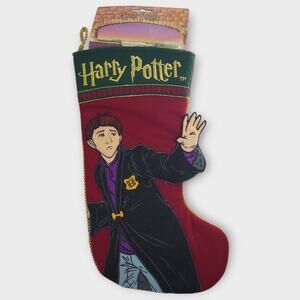 Harry Potter Felt Christmas Stocking Ron Weasley Wizard Fantasy VTG Y2K 2001 NWT